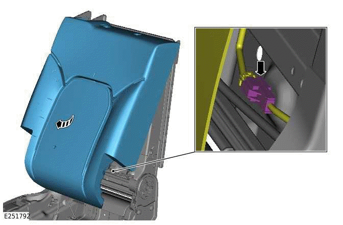 Second Row Seat Backrest Blower